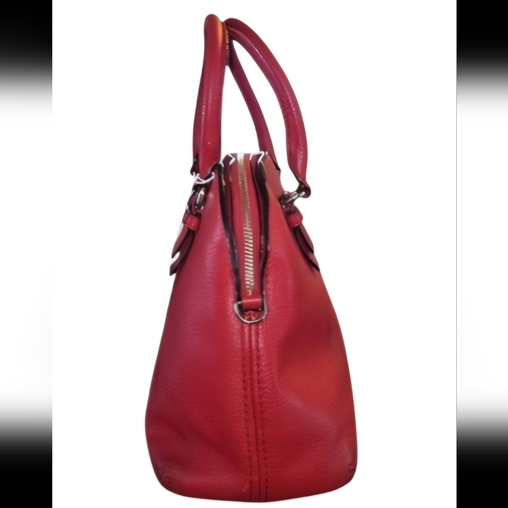 🚫SOLD🚫 Kate Spade Red Leather Handbag & Dustbag - Picture 4 of 14
